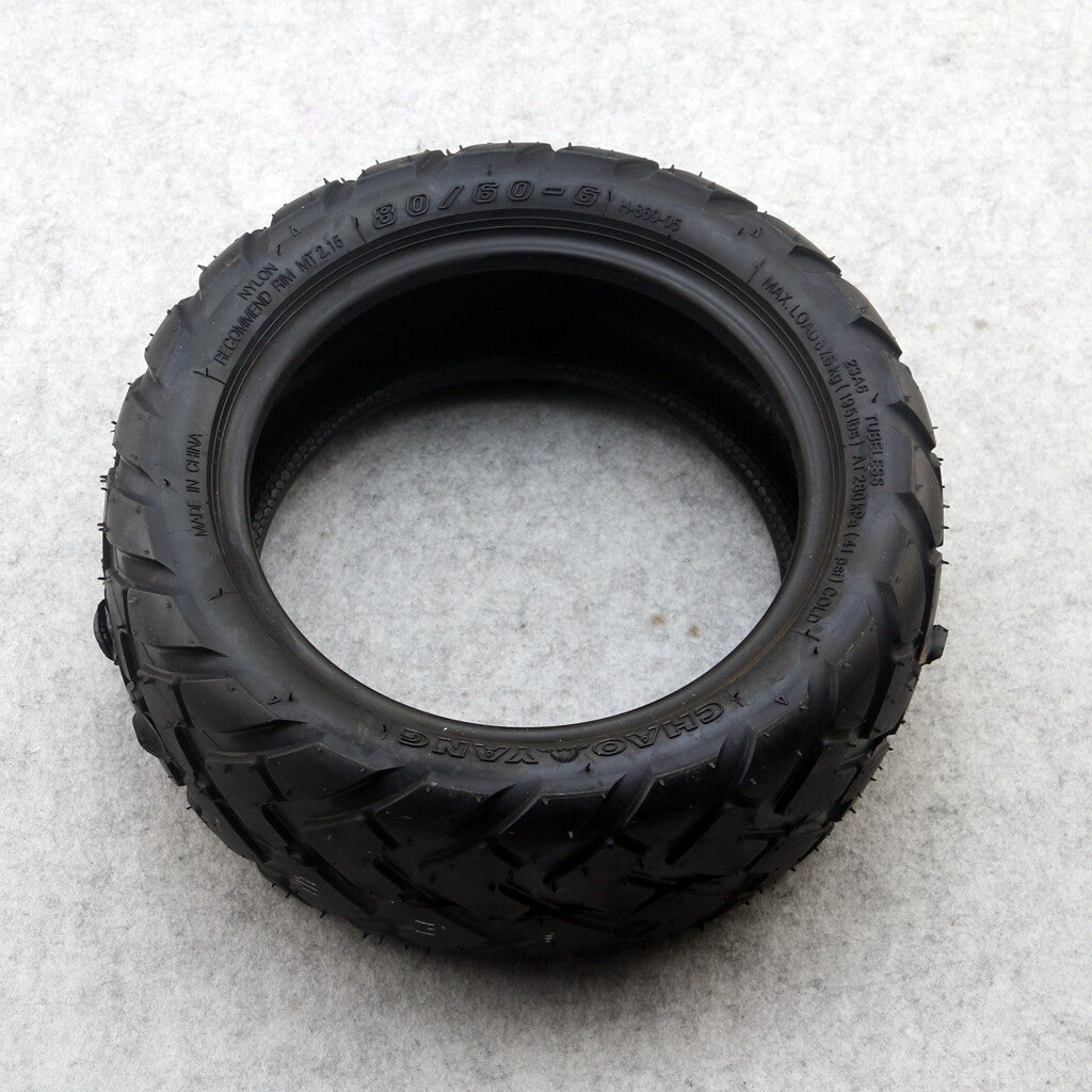 Motorcycle 80/60-6 Vacuum Tubeless Tire E-Scooter Motor Electric Scooter ATV
