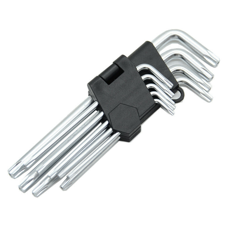 18x Screwdriver Double-End Hex Ball Head Wrench Allen Hexagon Torx Star Spanner