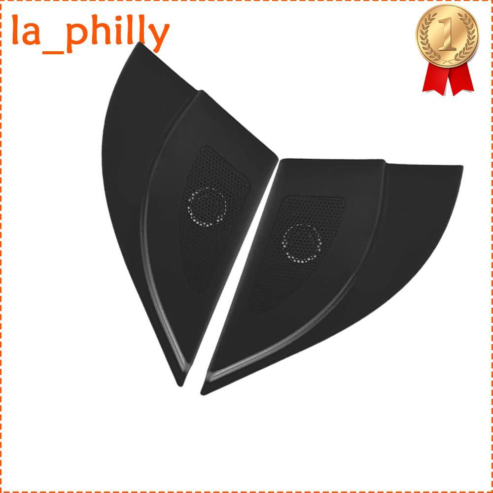 2Pcs For Accent 2012-2017 Front Left+Right Side Tweeter Speaker Cover Trim Black