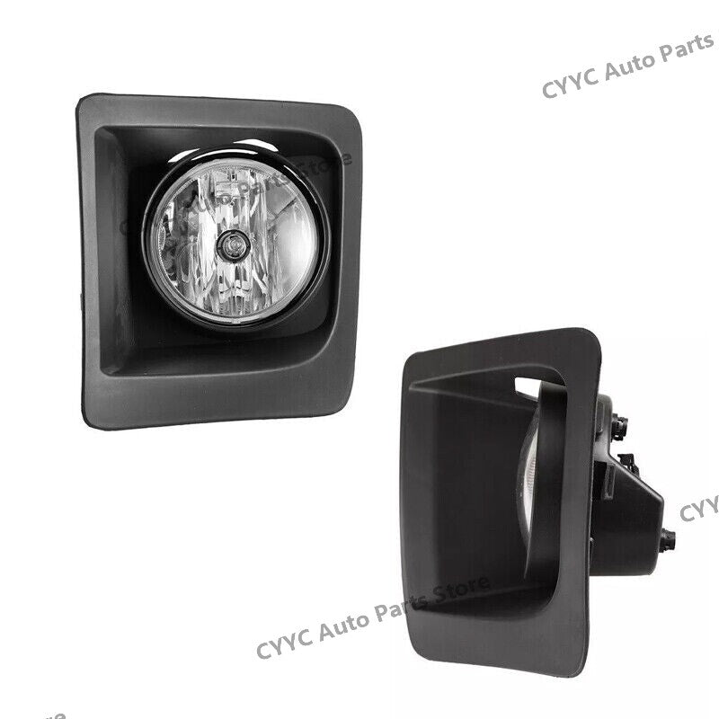 2Pcs For 2014-2016 for GMC for Sierra 1500 FACTORY STYLE Front Foglights Assembly Bulb