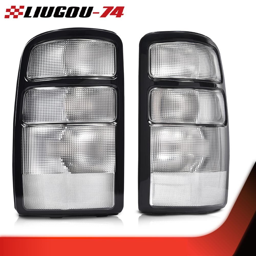 Fully transparent European taillights suitable for 2000-2006 for Chevrolet Suburban Tahoe (new)