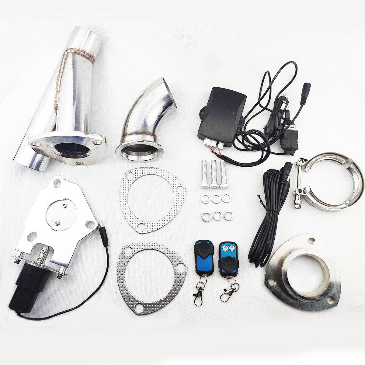 2.5 Stainless Exhaust Valve Motor Dump Valve Manual Control  Wireless Remote