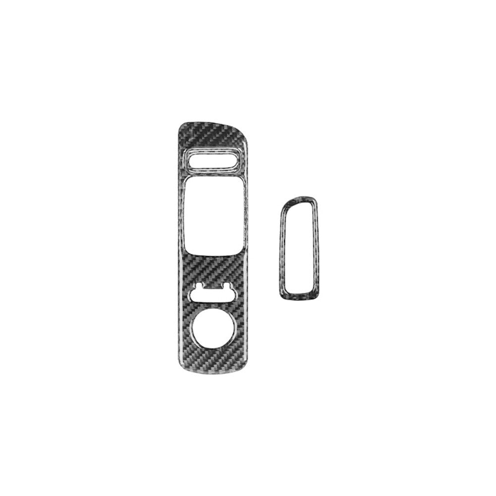 Window Button Switch Frame Trim Cover Carbon Fiber for Honda S2000 2000-2009