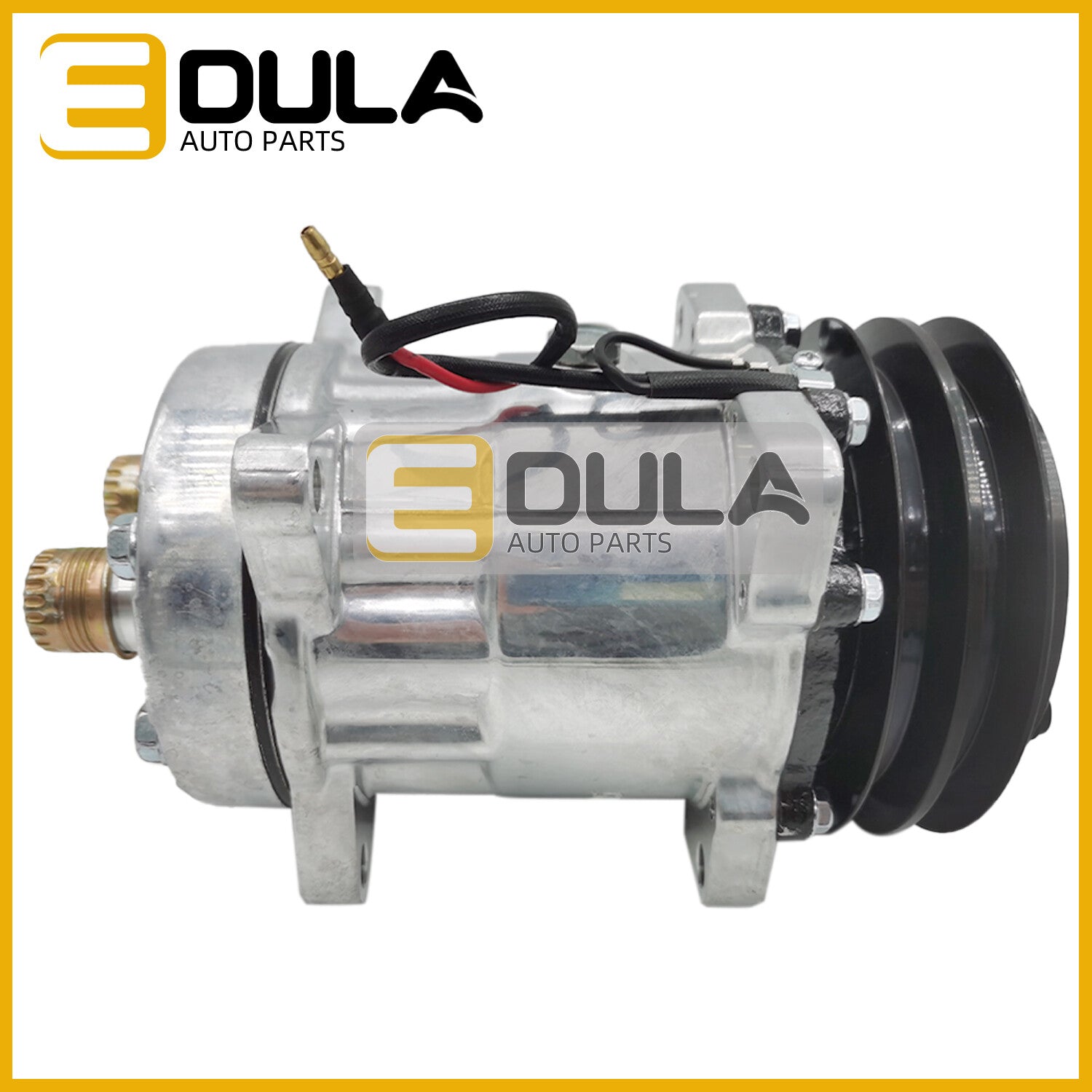 AC compressor with clutch suitable for heavy-duty applications SD709 7402 2009839 12V 2PK 124MM