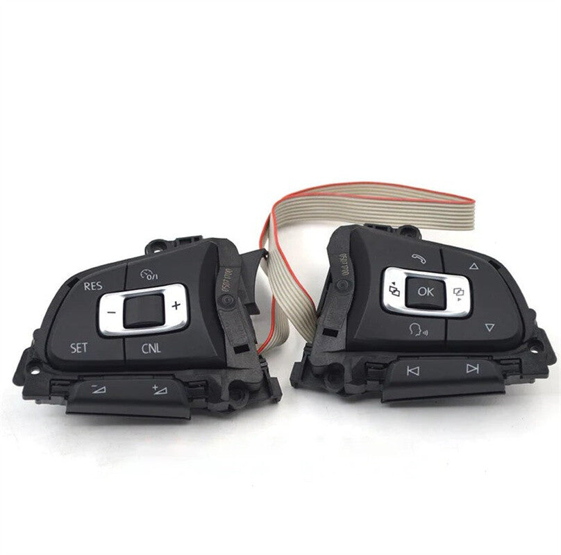 Car steering wheel buttons suitable for Volkswagen for Golf Mk7 5G0959442P 2014 ~ 2021, multi-function.