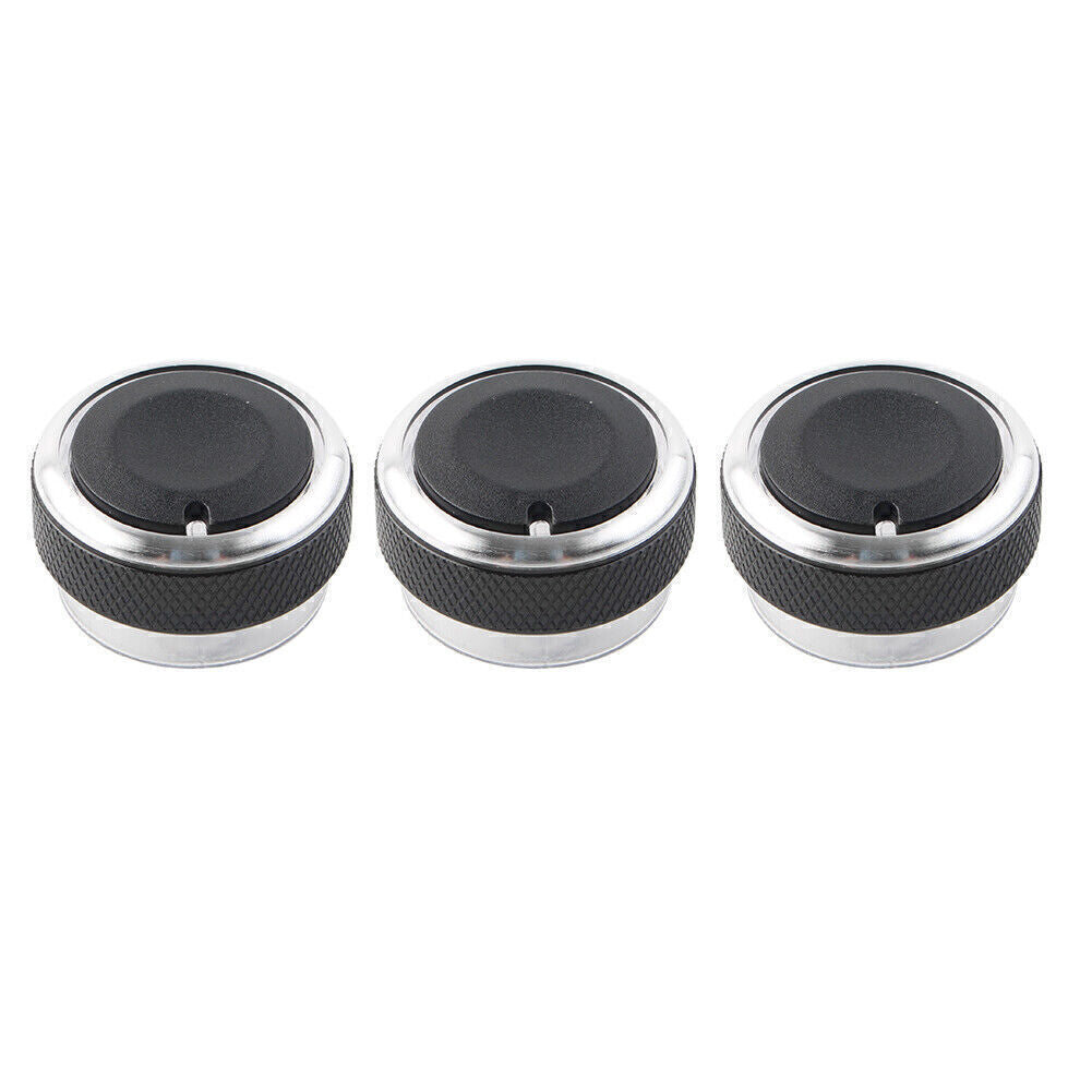 3x Air Conditioner Switch Knob Button Blk for Ford Focus MK2 MK3 Mondeo C/S-max