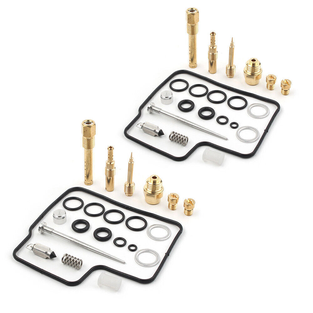 2 Set Carburetor Carb Rebuild Repair Kit for HONDA SHADOW 1100 VT1100 KEYSTER