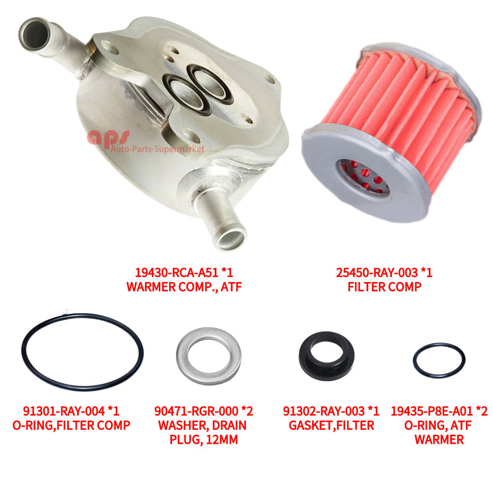 The new 19430-RCA-A51 transmission oil cooler is suitable for 03-07 for Honda Accord and for Acura TL