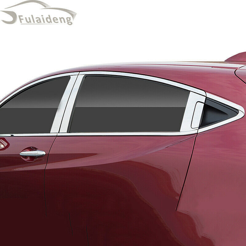 for Honda Vezel HR-V 2016-2018 Chrome Side Window Molding Cover Trims Decoration