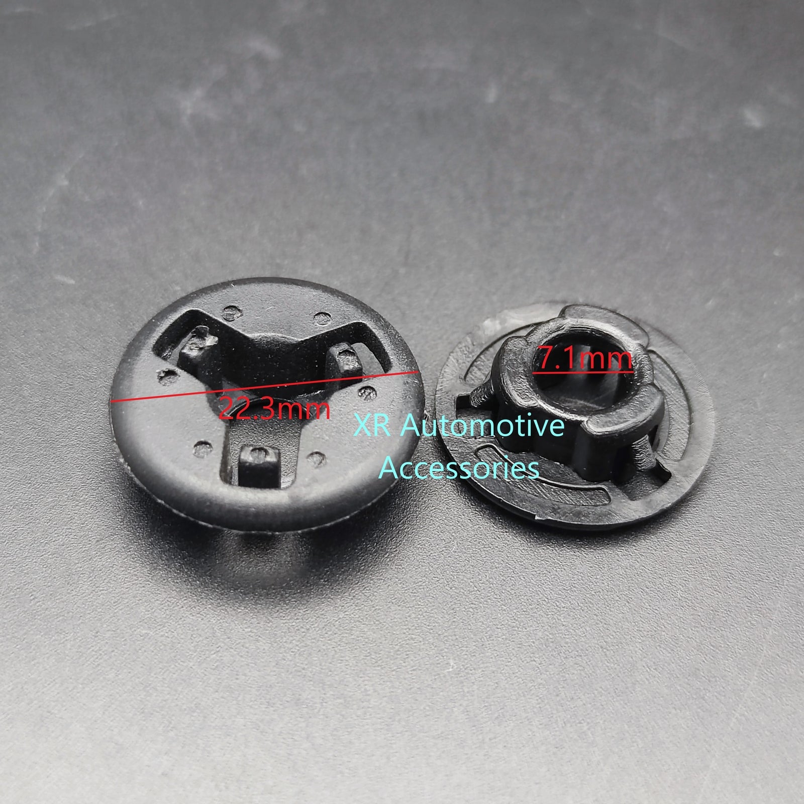 2 Pcs for Toyota Tacoma Car Hood Support Prop Rod Grommet Clips