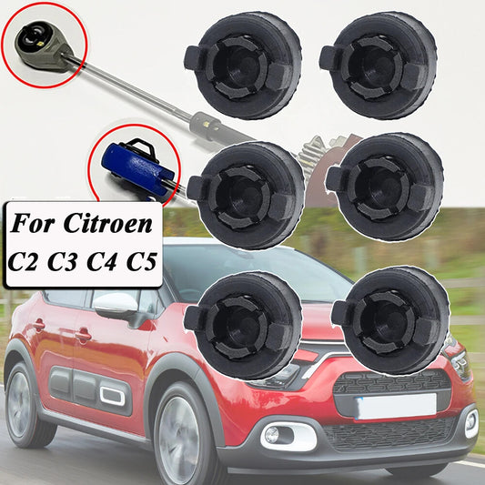 6X Gear Selector Shift Cable Linkage End Pivoted Bushing for Citroen C2 C3 C4 C5