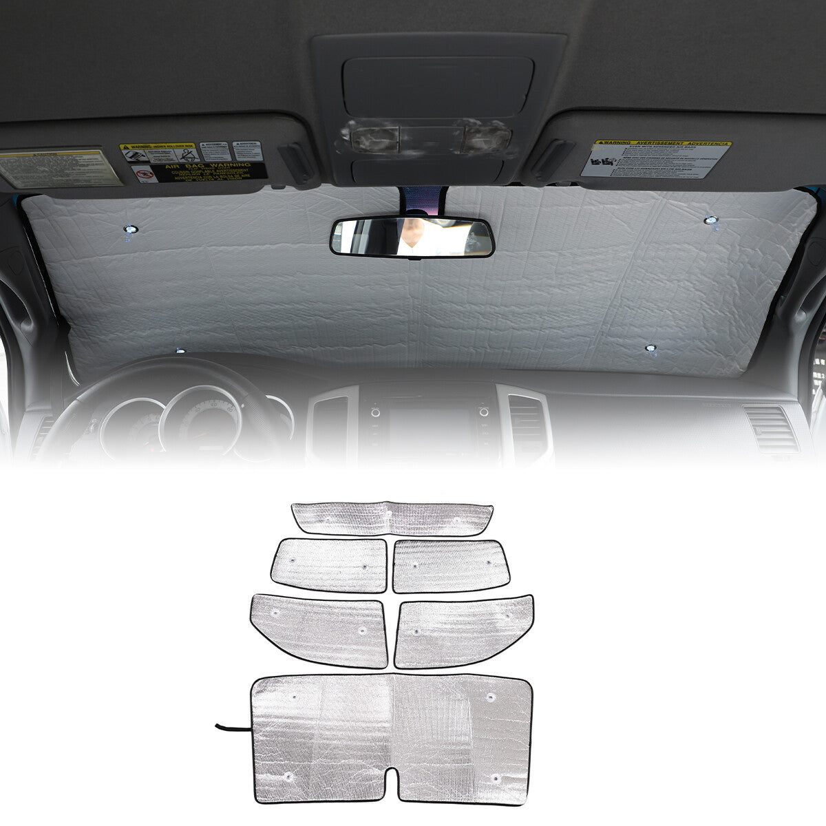 2-Piece Carbon Steel Front Hood Lifting Support and Shock Absorber for Corvette C6 2005-2013