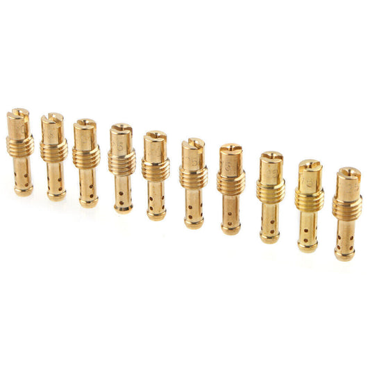 For Vm Tm Tmx Carb 10-32.5 10 X Carburetor Parts Pilot Jet 8 Bleed Holes