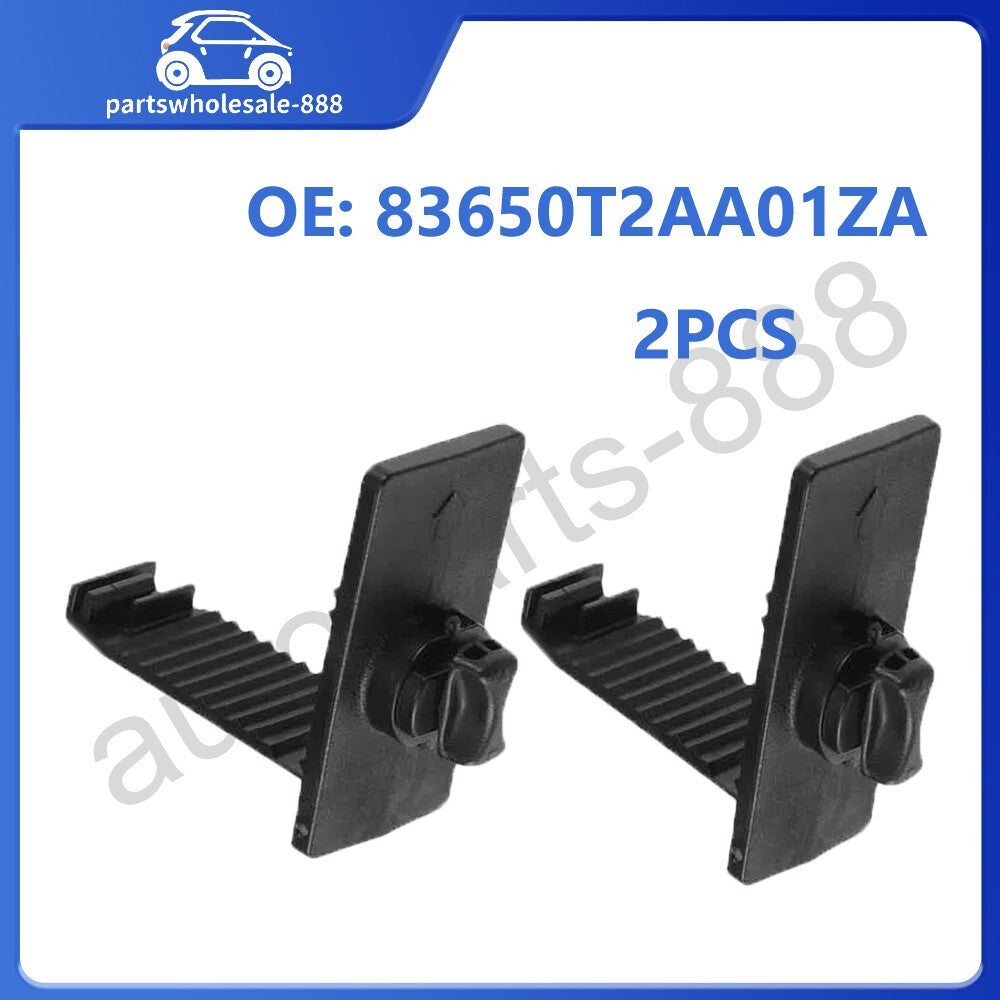 2pcs Car Holder Retainer for Honda for Acura No.83650T2AA01ZA/83650-T2A-A01ZA