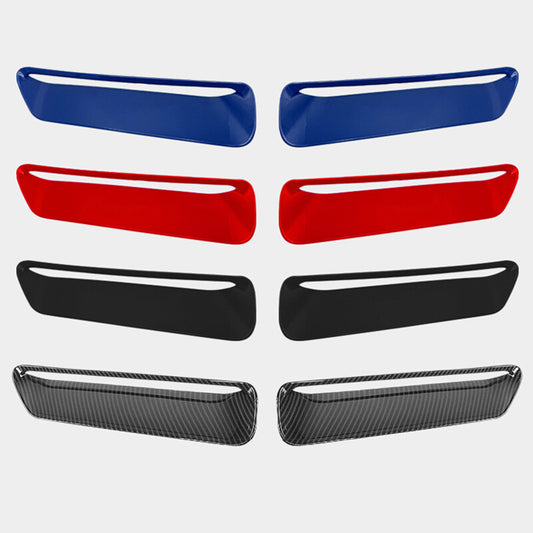 2Pcs Hood Scoop Hood Vent Air Intake Outlet Trim 15-23 for Dodge Exterior for Challenger