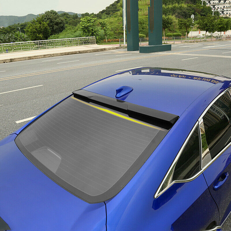 for Honda Accord 10th 2018-2022 Vip Glossy Black Rear Roof Top Spoiler Lip Trim