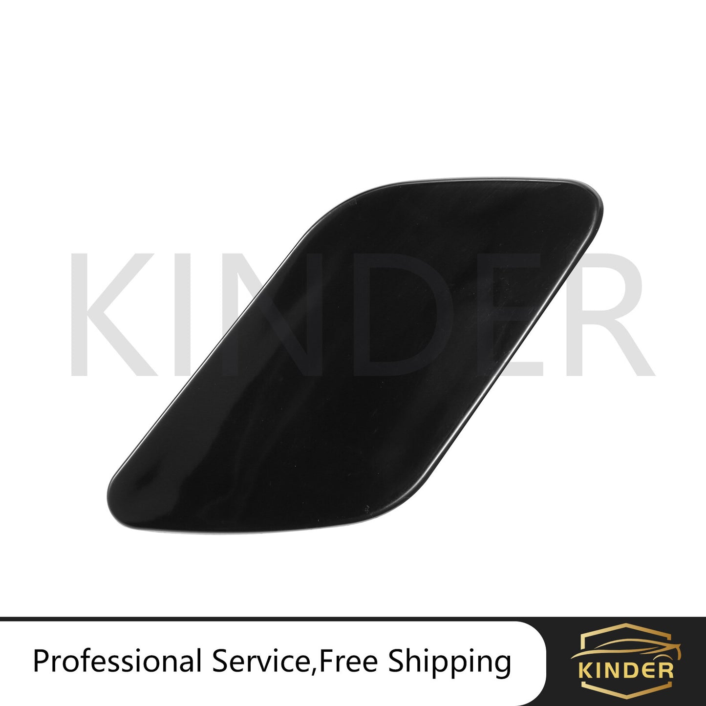 for Porsche for Cayenne 92A 2015-2017 Right Headlight Washer Nozzle Cover Primer