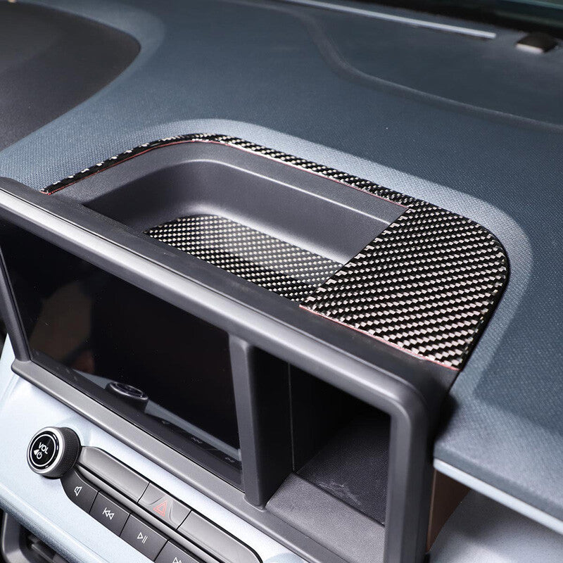2-Piece Red Headlight Grille Ventilation Cover Frame for Tundra 2022-23