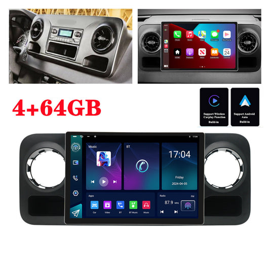 For 18-24 for Mercedes for Benz Sprinter Carplay 4+64GB Radio Stereo GPS Head Unit 13.3