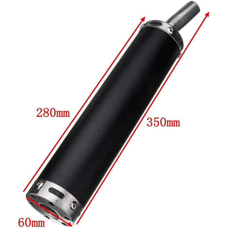 22mm Scooter Moped Modified Parts Motorcycle Street Dirt Pipe Silencer Racing
