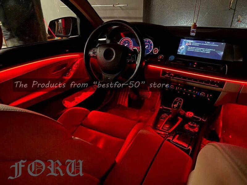 12-Color Interior Door Ambient Light For BMW5-7 series F10 F11 F18 F02 2012-2017