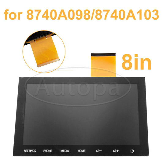 for Mitsubishi Outlander 8 Touch Screen NAV 8740A098 8740A103 Radio 2020-2022??