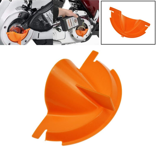Orange Primary Case Oil Fill Funne for Harley Touring Sportster Dyna Softail