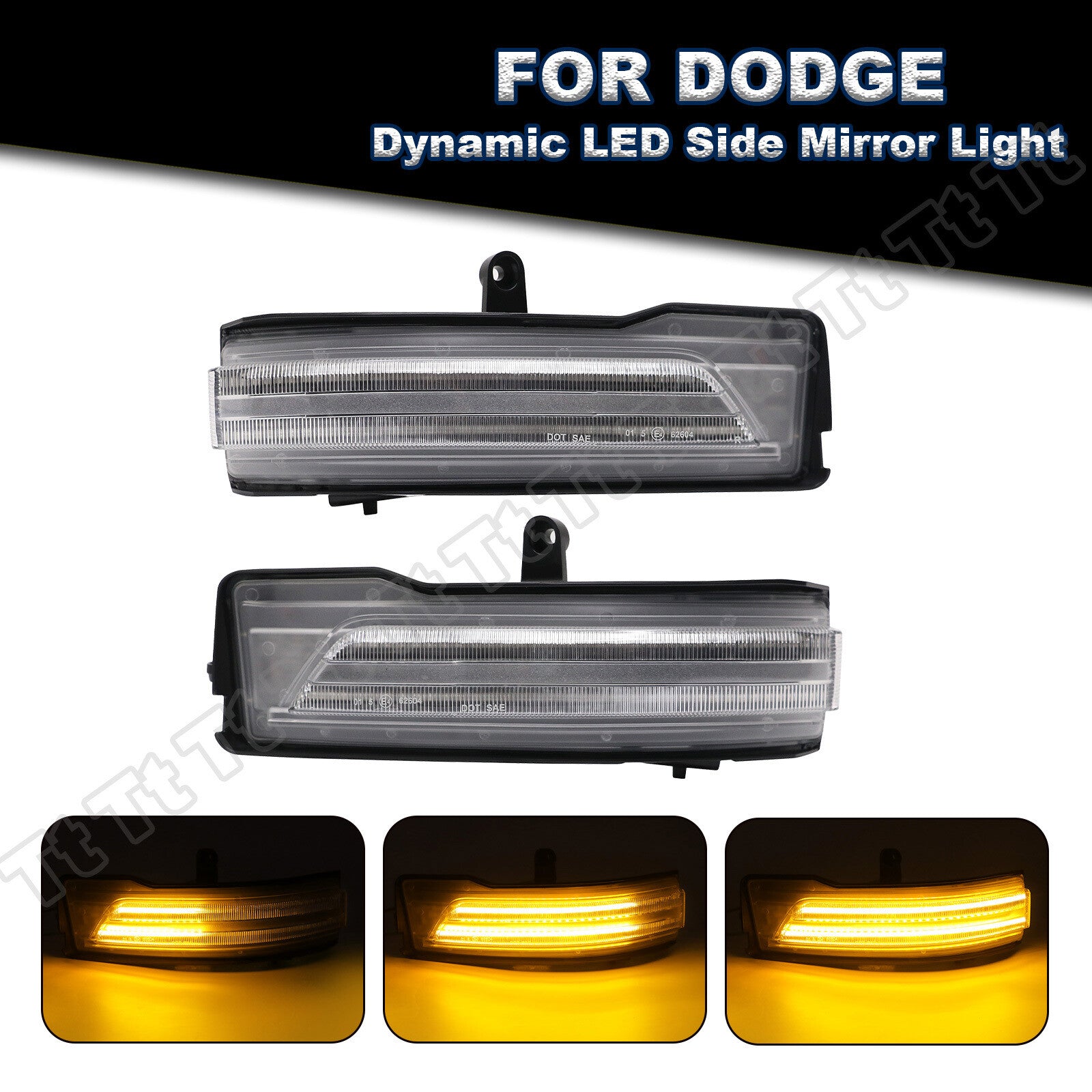 Bright LED strip light enclosure 2019-2022 for Ram 1500