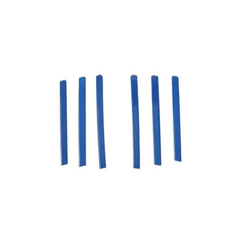 for Ford for Mustang 2015-2022 Paint Blue Exterior Tail Light Lamp Strip Trim 6PCS