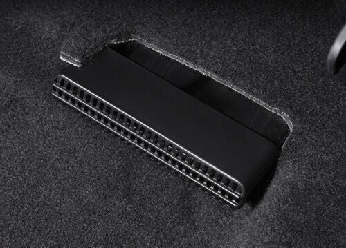 ABS Black Anti-Blocking Cover for Seat Air Outlet Vent for Toyota Highlander 20-2024