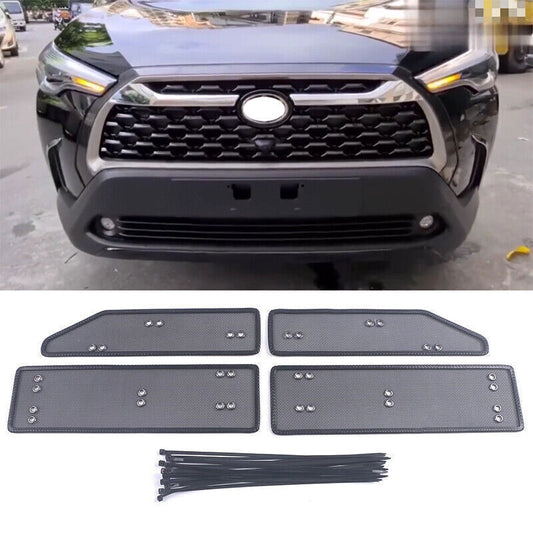 for Toyota for Corolla Cross 20-24 Steel Front Grille Grid Anti-Insect Proof Net 4X