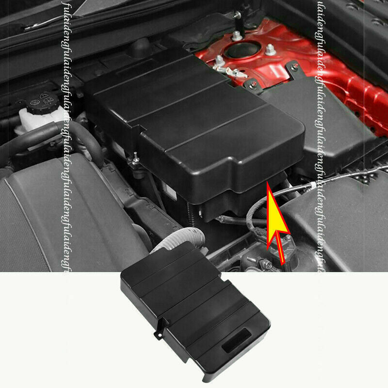 for Mazda CX-30 2020-2022 ABS Car Engine Battery Cover Protector Hood Dust-proof