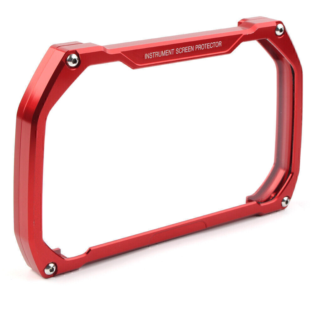 Motorcycle Meter Frame Cover Screen Guard Fit for BMW R1200GS R1250GS F850GS Red