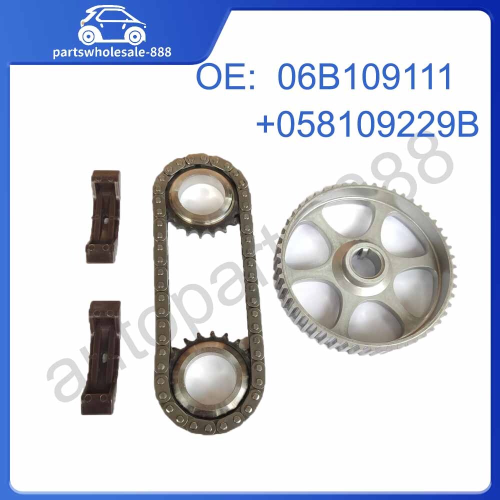 06B109111 058109229B Timing Chain Repair Kit For A3 A4 A62 2.0L