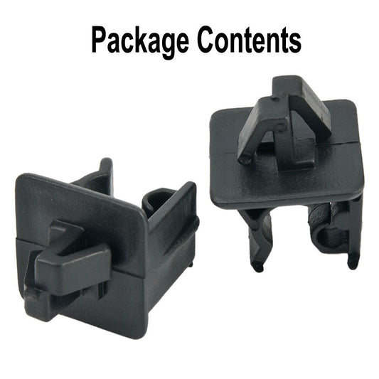 Plastic Clips Black Car Holder Clips Hood Prop Rod Useful