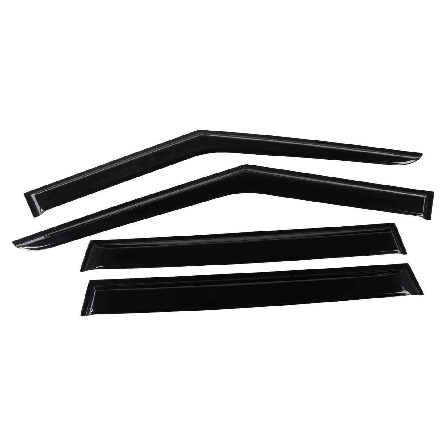 4Pcs Window Visors Rain Guards Deflectors For 2022 2023 for Mitsubishi Outlander