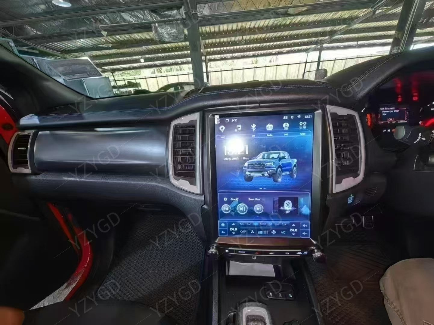12.1 Carplay for Ford Everest Ranger 2016-2021 RHD Stereo Android Car Radio GPS