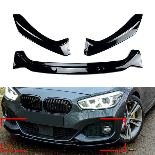 Car Front Bumper Lip Chin Spoiler Splitter for BMW 1 Series F20 F21 2015-2019 18