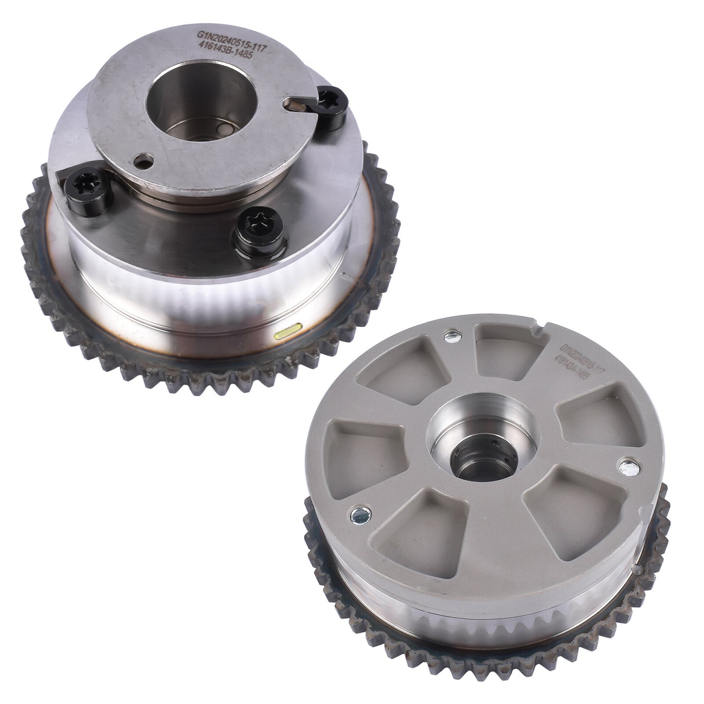 New Engine Exhaust  Intake CVVT Camshaft Gear for Elantra 2017-2020 Kona 2.0L