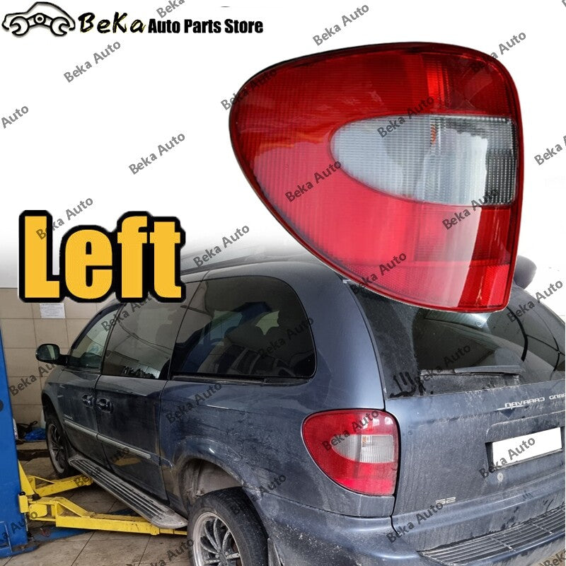 The left rear taillight is suitable for 2001-2004 for Dodge Grand Caravans and for Chrysler Town Country models.