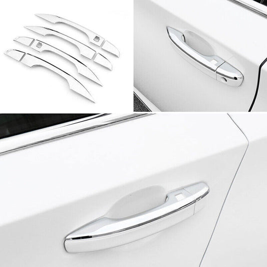 8X Side for Smart Door Handle Cover Trim Steel Chrome Fit for Honda Accord 2018-2022