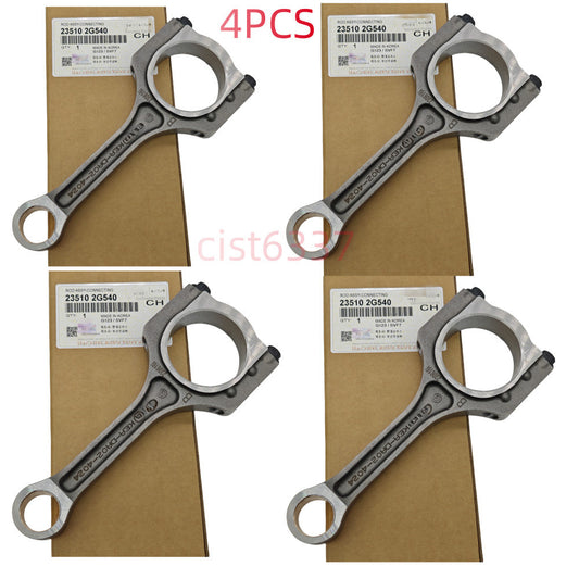 4-piece connecting rod 235102G540 for Hyundai for Tucson for Kia Sorento Optima Sportage 2.4L
