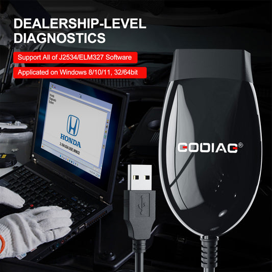 GODIAG J2534 Diagnostic Cable For J2534 Passthru ELM327 Diagnose J1979 Vehicles