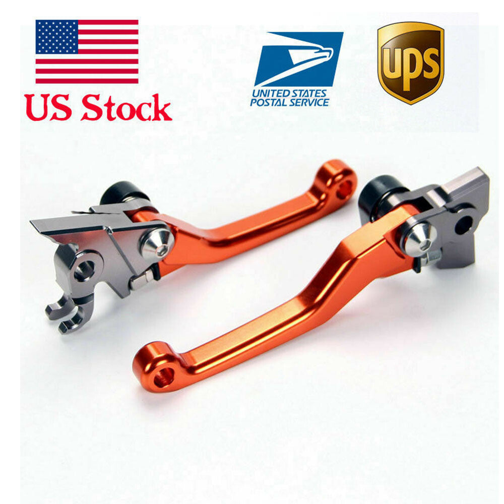Off-road Orange Brake Clutch Levers for K.T.M 250 XC-W/XCF-W/SX/SXF 2014-2018