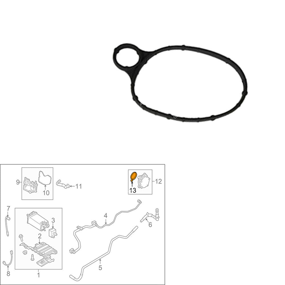 BB5Z2A572B vacuum pump gasket for Ford Explorer 2012 - 2019