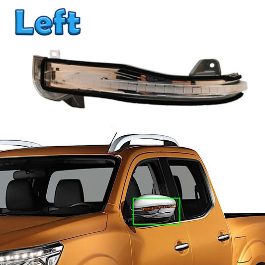 Rearview Mirror Turn Signal Light Left for Nissan Navara NP300 D23 2015-2018