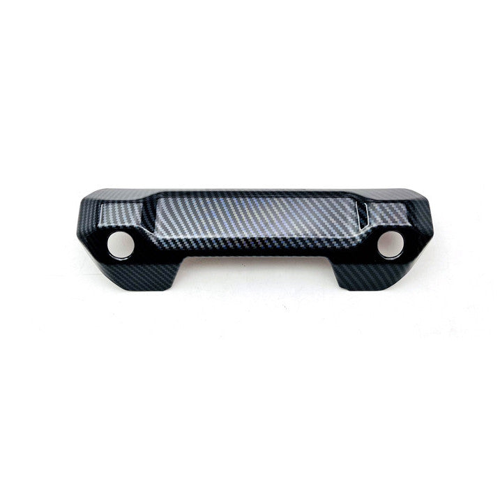 1P Carbon Fiber Exterior Back Door Handles Bowl Trim for Toyota Tundra 22-2024