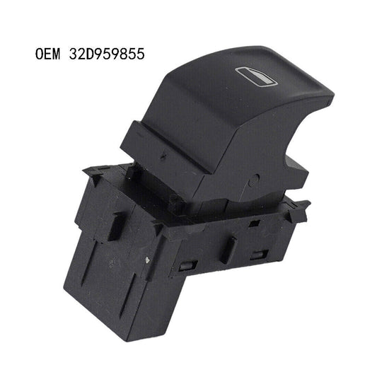 for VW FABIA 2015 Rabid 2013 Single Electric Power Window Switch 32D959855 BLACK