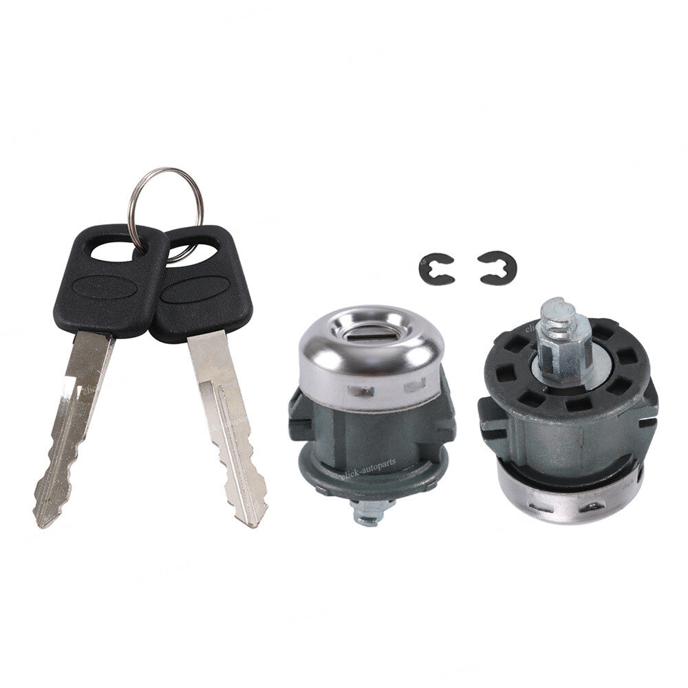 7C3Z1521990A Front Door Lock Cylinder With 2 Keys for Ford F-150 F-250 F-350