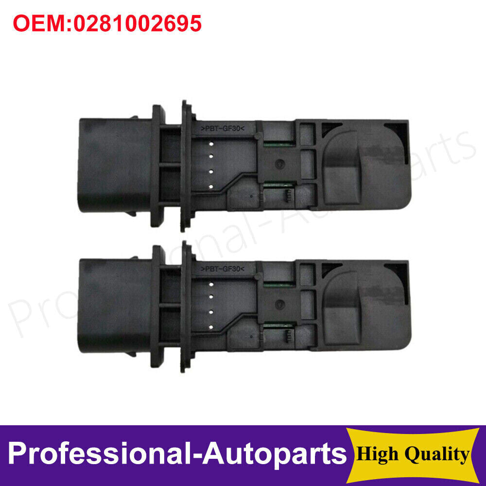2-pack for Volkswagen air flow sensor suitable for Mercedes-Benz E320, E350, GL320, ML350, R350 A0281002695